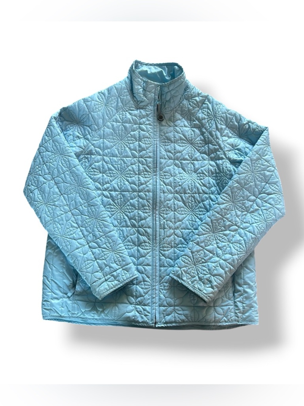 [Cabela’s] Light Blue Quilted Jacket
